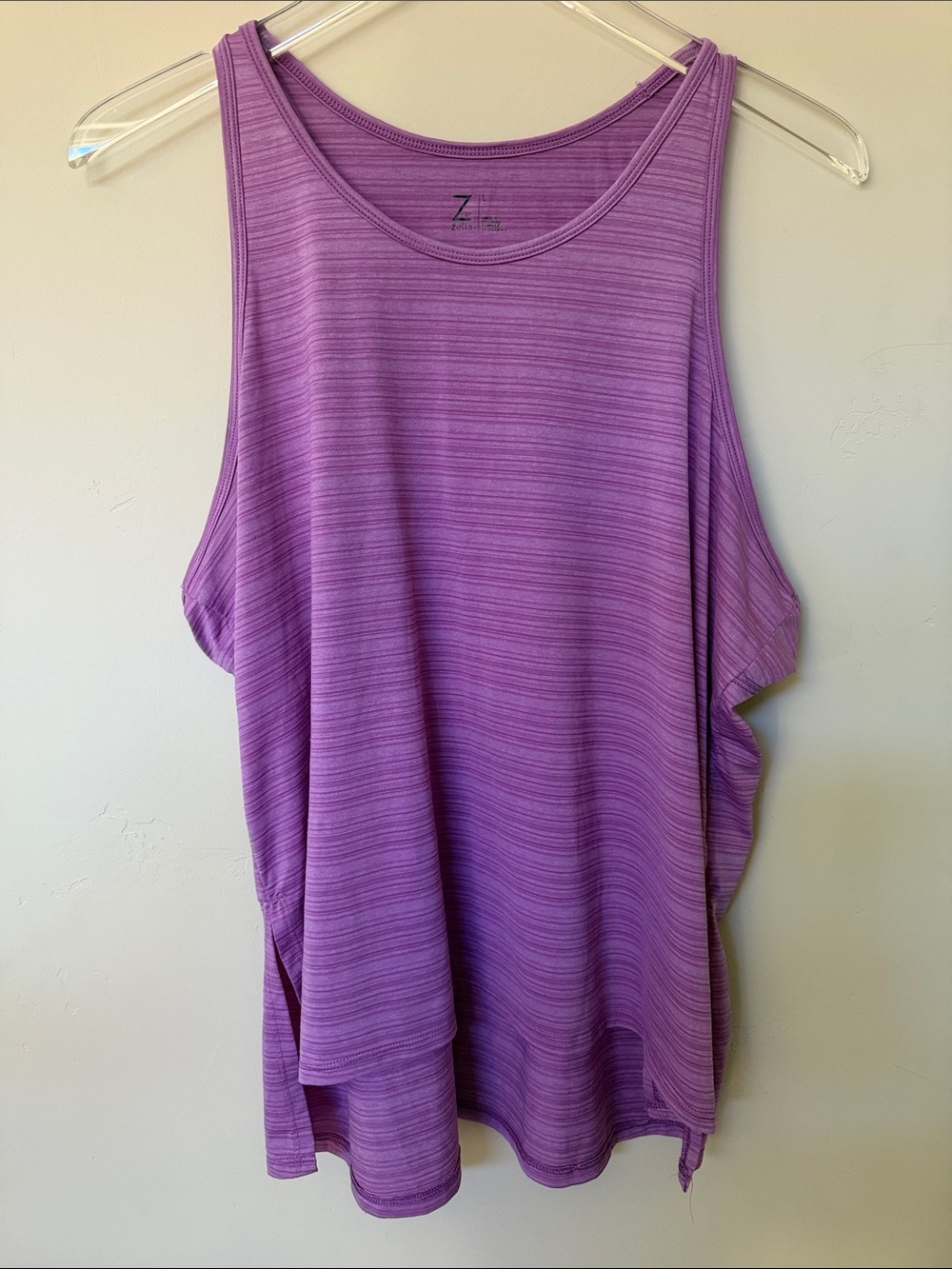 Z by Zella purple Orchid layering muscle tank L